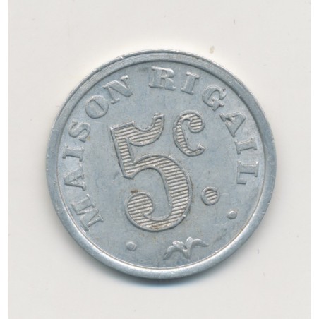 5 Centimes maison rigail - st mathieu de tréviers - alu rond - SUP
