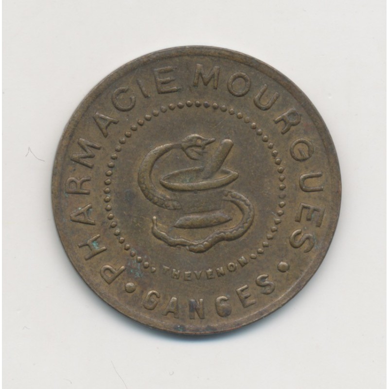 25 Centimes pharmacie Mourgues - Ganges - TTB+