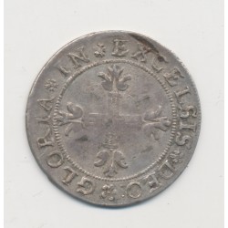 Alsace - 12 Kreuzer ou dreibaetzner - Strasbourg - argent - 1615-23 - TTB 2