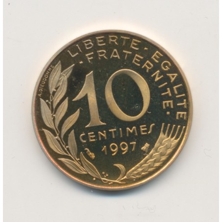 10 Centimes Marianne - 1997 - Belle épreuve
