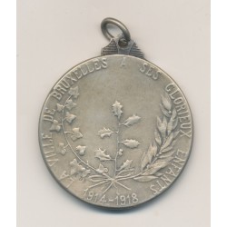 Médaille - La ville de Bruxelles à ses gloreux enfants - 1914-1918 2