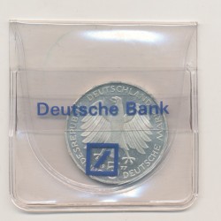 Allemagne - 5 Mark 1977 J - Carl friedrich gauss - argent 11g 0,625 - SUP 2