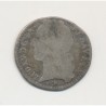 Louis XV - 1/10 écu au bandeau - 1741 R Orléans - argent - B/TB