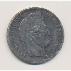 5 Francs Louis philippe I - 1831 H La rochelle - Tranche en relief - TB