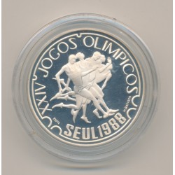 Portugal - 250 Escudos 1988 - course - Jeux Olympiques 1988 - argent - FDC