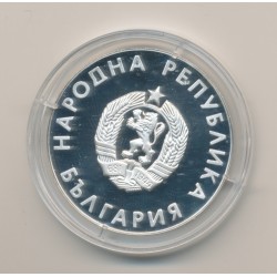 Bulgarie - 10 Leva 1988 - course - Jeux Olympiques 1988 - argent 18,75g - FDC 2