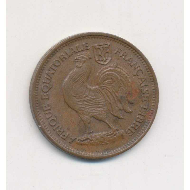 Afrique centrale - 50 centimes - 1943 Pretoria - TTB+