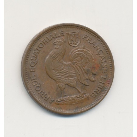 Afrique centrale - 50 centimes - 1943 Pretoria - TTB+