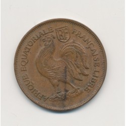 Afrique centrale - 1 Franc - 1943 Pretoria - TTB+ 2