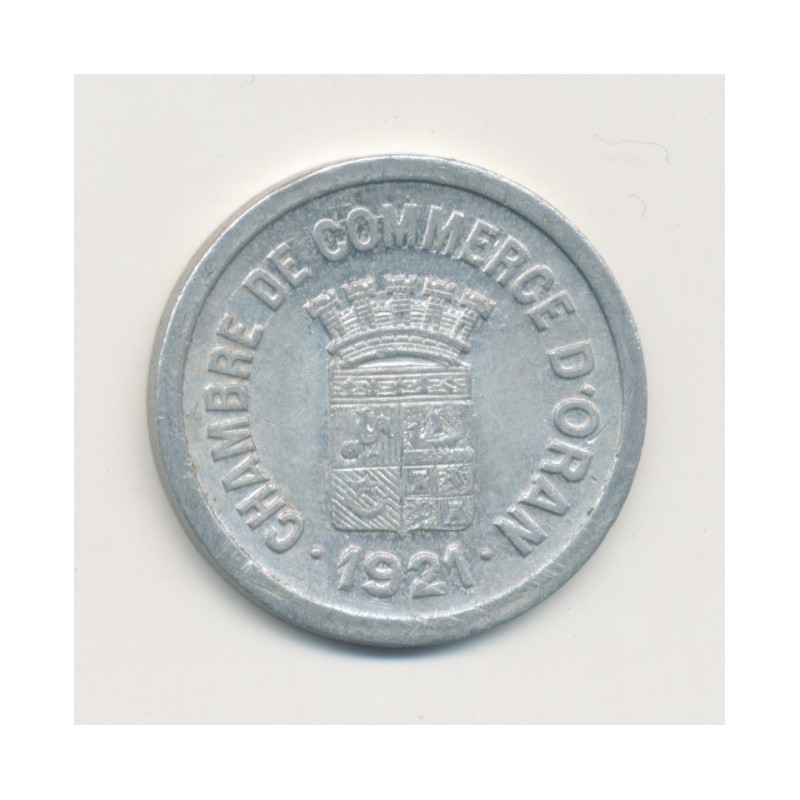 Algérie - 10 centimes 1921 - Oran - SUP+