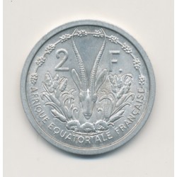 Afrique équatoriale Française - 2 Francs 1948 - alu - SUP+