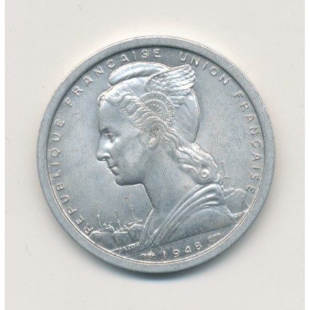 Afrique équatoriale Française - 2 Francs 1948 - alu - SUP+