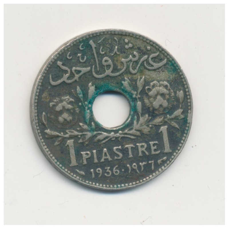 Syrie - 1 Piastre 1936 - cupronickel - TB+