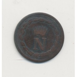 Italie - 10 Centesimi 1813 M - Napoleone imperatore - TTB 2