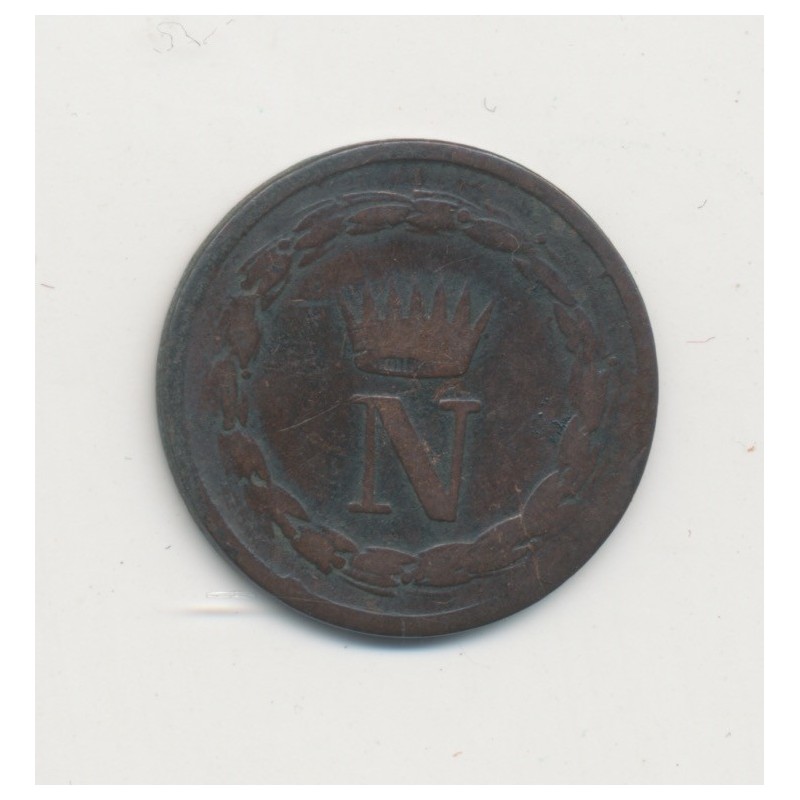 Italie - 10 Centesimi 1813 M - Napoleone imperatore - TTB