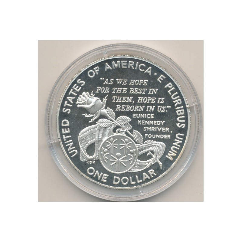 Etats-Unis - 1 Dollar 1995 - spécial olympic games