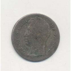 1/2 Franc Charles X - 1828 H La Rochelle - B/TB