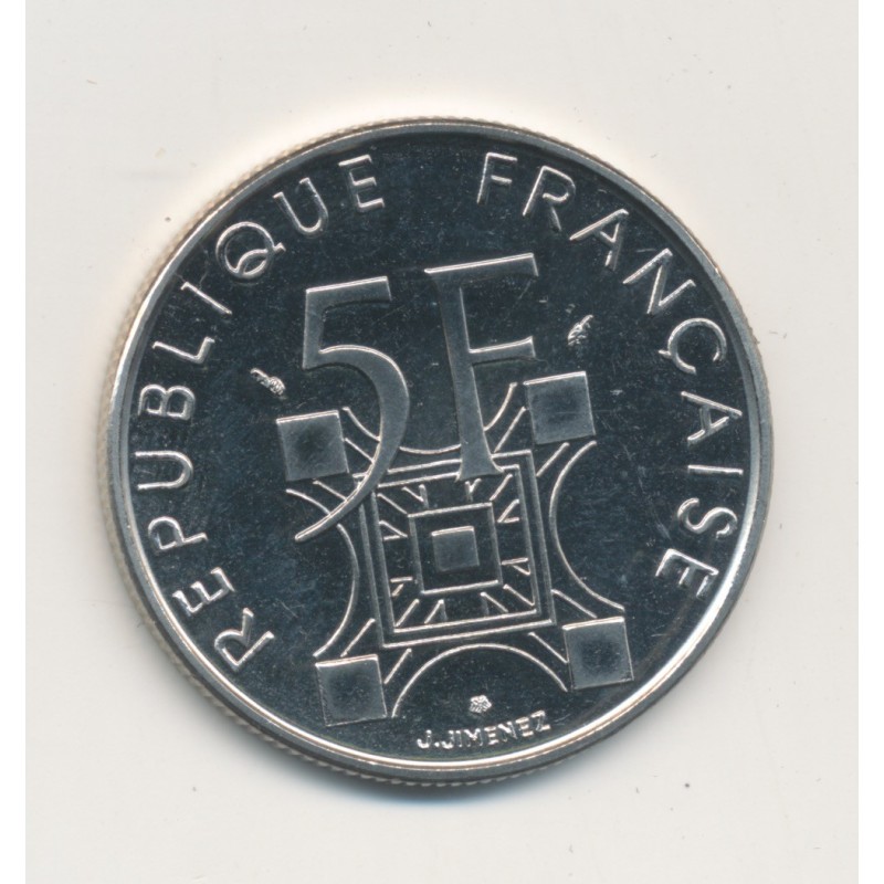 5 Francs Tour eiffel - 1989 - FDC