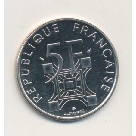 5 Francs Tour eiffel - 1989 - FDC