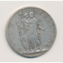 Italie - 5 Francs Gaule Subalpine - AN 9 - TB/TB+ 2