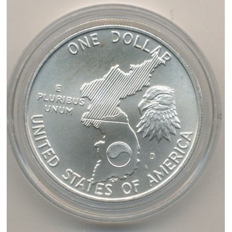 Etats-Unis - 1 Dollar 1991 - guerre de Corée