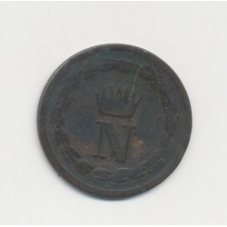 Italie - 10 Centesimi 1810/1811 M - Napoleone imperatore - TB+ 2