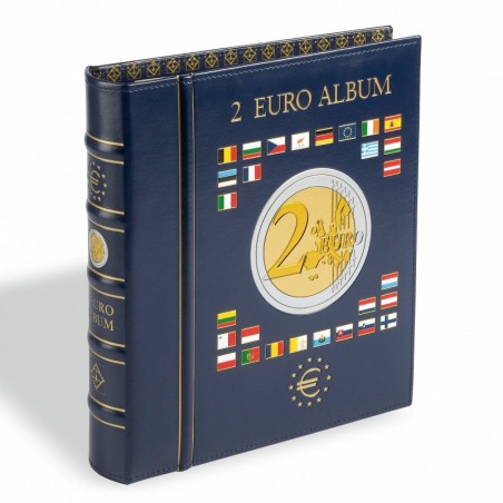 Classeur Vista 2 Euro - livré avec 4 feuilles - Ref 341017