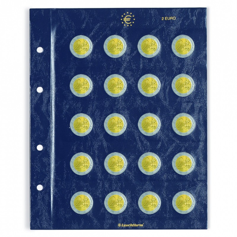 Paquet 2 Feuilles Vista pour 2 Euro - Ref 312494
