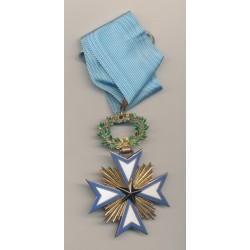 Bénin - Étoile noire - Commandeur - argent doré et vermeil
