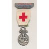 Médaille - Croix rouge 1864-66 - avec barrette 1864 - Secours aux bléssés - ordonnance