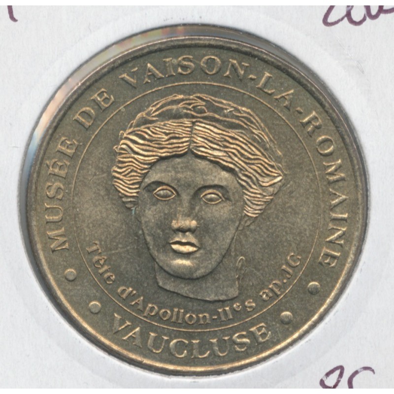 Dept84 - Musée de Vaison la romaine 2002 - tête d'apollon