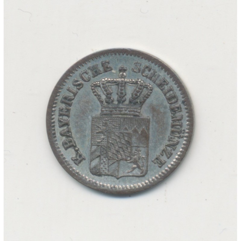 Allemagne - 1 Kreuzer 1868 - Hessen - TTB+