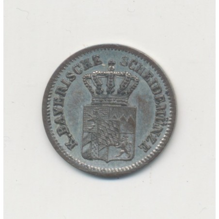 Allemagne - 1 Kreuzer 1868 - Hessen - TTB+