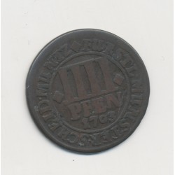 Allemagne - 4 Pfennig 1703 - diocèse de Munster - B/TB