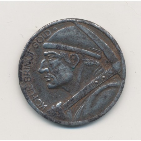 Allemagne - 1/2 Mark 1919 - Notgeld - Stadt deren - fer - TTB