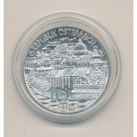 Autriche - 10 Euro 2014 - Mozart Salzbourg - argent - FDC