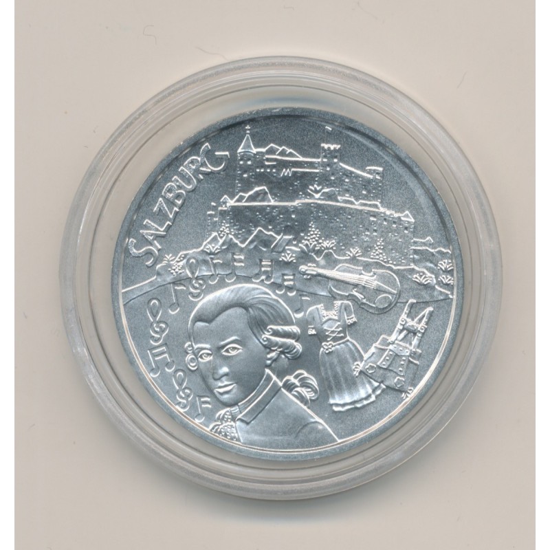 Autriche - 10 Euro 2014 - Mozart Salzbourg - argent - FDC