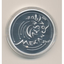 Lettonie - 5 Euro 2015 - mélancolique - argent - FDC