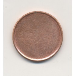 Flan 2 Centimes Euro non frappé - SUP
