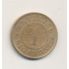 Danemark - 1 Skilling rigsmont - 1856 Altona - bronze - TTB