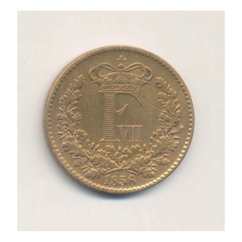 Danemark - 1 Skilling rigsmont - 1856 Altona - bronze - TTB