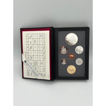 Canada - Coffret 7 Monnaies - 1990 - Proof set