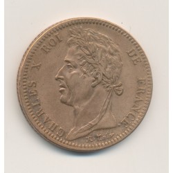 Colonies générales - 10 centimes 1828 A Paris - Charles X - TTB
