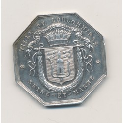 Jeton - Caisse d'épargne Coulommiers - argent 12g - SUP