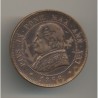 Vatican - 4 Soldi/20 Centesimi - 1866 R - cuivre - TTB+