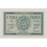 Algérie - 5 Francs - 16.11.1942 - TTB+
