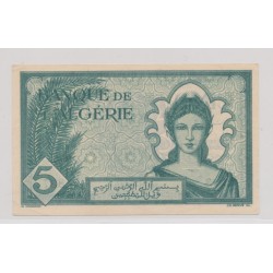 Algérie - 5 Francs - 16.11.1942 - TTB+ 2
