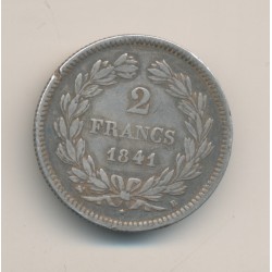 Louis philippe I - 2 Francs - 1841 B Rouen - TB+ 2