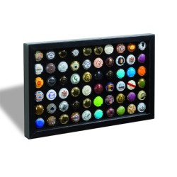 Vitrine pour 60 Muselets champagne