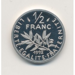50 Centimes Semeuse - 1992 - Belle épreuve